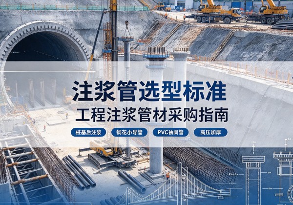 东河注浆管选型标准